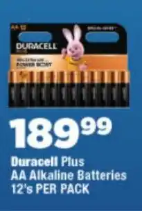 OK Foods Duracell Plus AA Alkaline Batteries offer
