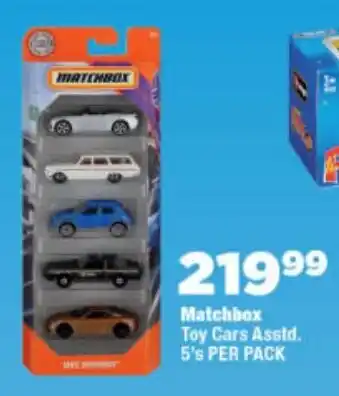 OK Foods Matchbox Toy Cars Asstd. offer