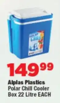 OK Foods Alplas Plastics Polar Chill Cooler Box offer