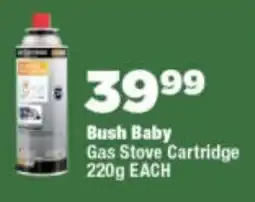 OK Foods Bush Baby Gas Stove Cartridge offer