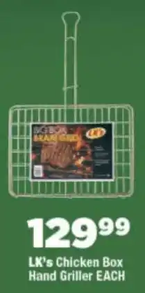 OK Foods LK's Chicken Box Hand Griller offer