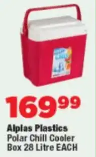 OK Foods Alplas Plastics Polar Chill Cooler Box offer