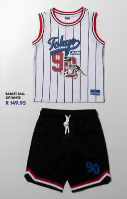 Ackermans Basket ball set white offer