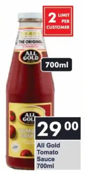 President Hyper All Gold Tomato Sauce offer