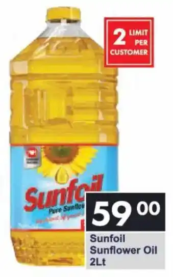 President Hyper Sunfoil Sunflower Oil offer