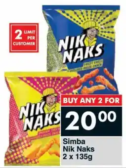 President Hyper Simba Nik Naks offer