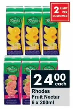 President Hyper Rhodes Fruit Nectar offer