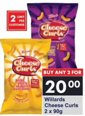 President Hyper Willards Cheese Curls offer