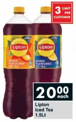 President Hyper Lipton Iced Tea offer