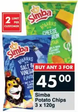President Hyper Simba Potato Chips offer