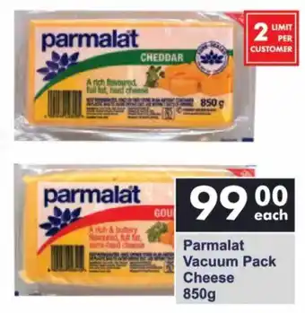 President Hyper Parmalat Vacuum Pack Cheese offer