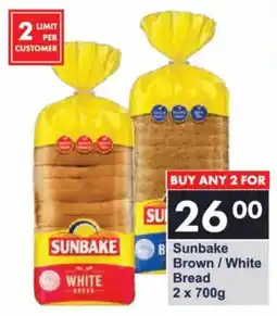 President Hyper Sunbake Brown/ White Bread offer