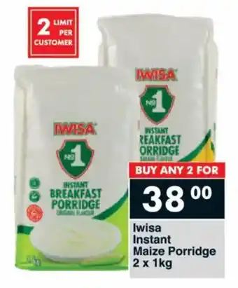 President Hyper Iwisa Instant Maize Porridge offer