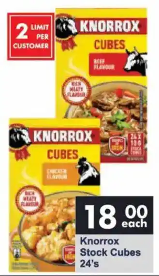 President Hyper Knorrox Stock Cubes offer
