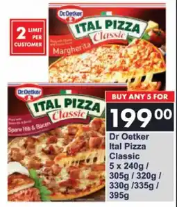 President Hyper Dr Oetker Ital Pizza Classic offer