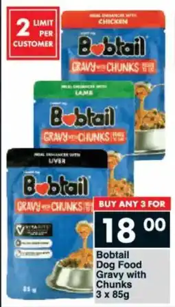President Hyper Bobtail Dog Food Gravy with Chunks offer