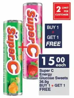 President Hyper Super C Energy Glucose Sweets offer