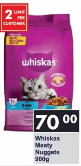 President Hyper Whiskas Meaty Nuggets offer