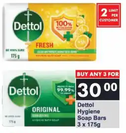 President Hyper Dettol Hygiene Soap Bars offer