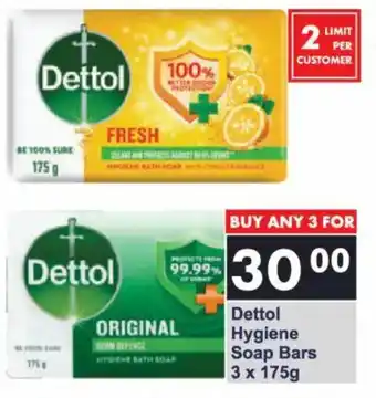 President Hyper Dettol Hygiene Soap Bars offer
