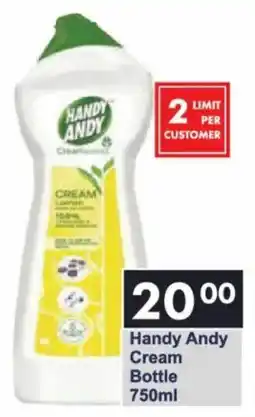President Hyper Handy Andy Cream Bottle offer