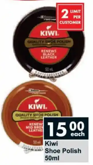 President Hyper Kiwi Shoe Polish offer
