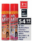 President Hyper Mr Min Multisurface Cleaner/ Wood Polish offer