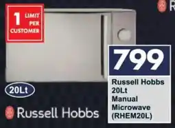 President Hyper Russell Hobbs Manual Microwave offer