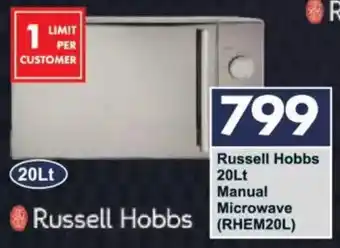 President Hyper Russell Hobbs Manual Microwave offer