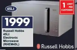 President Hyper Russell Hobbs Electronic Microwave offer
