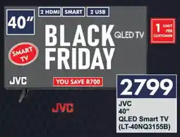 President Hyper JVC 40" QLED Smart TV offer