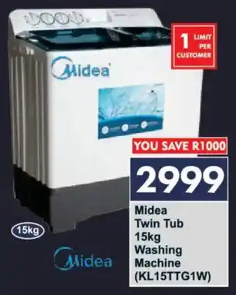 Midea Twin Tub Washing Machine