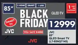 President Hyper JVC 85" QLED Smart TV offer
