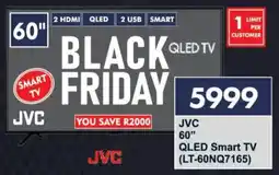 President Hyper JVC 60" QLED Smart TV offer