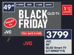 President Hyper JVC 49" QLED Smart TV offer