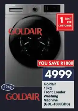 President Hyper Goldair Front Loader Washing Machine offer