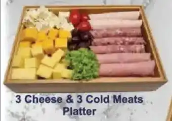 President Hyper 3 Cheese & 3 Cold Meats Platter offer