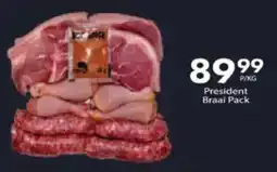 President Hyper President Braai Pack offer