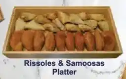 President Hyper Rissoles & Samoosas Platter offer