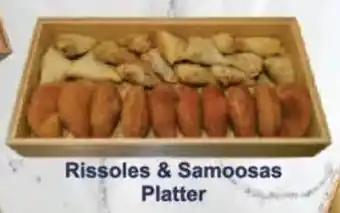 President Hyper Rissoles & Samoosas Platter offer