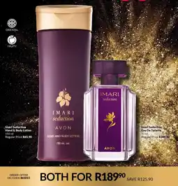 AVON Both for R189.90 offer