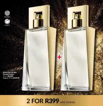 AVON Attraction for Her Eau de Parfum offer