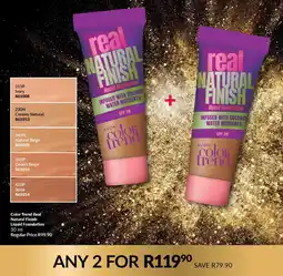 AVON Color Trend Real Natural Finish Liquid Foundation offer