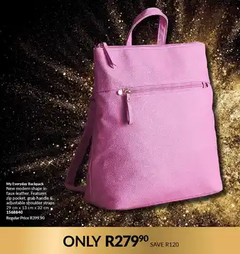 AVON My Everyday Backpack offer