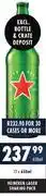 Ultra Liquors Heineken Lager Sharing Pack (Excl Bottle & Crate Deposit)-12 x 650ml offer