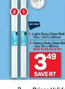Pick n Pay Duty clear roll offer