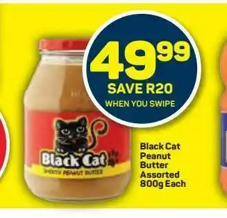 Pick n Pay Black cat peanut butter offer