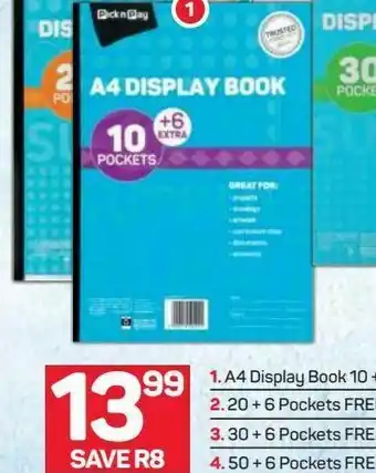 Pick n Pay A4 display book offer