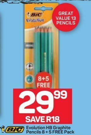 Bic pencils