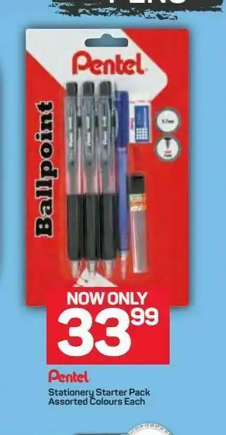 Pentel starter pack